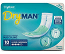Absorvente Masculino Dryman Dryman - 10 - Unidade - 1