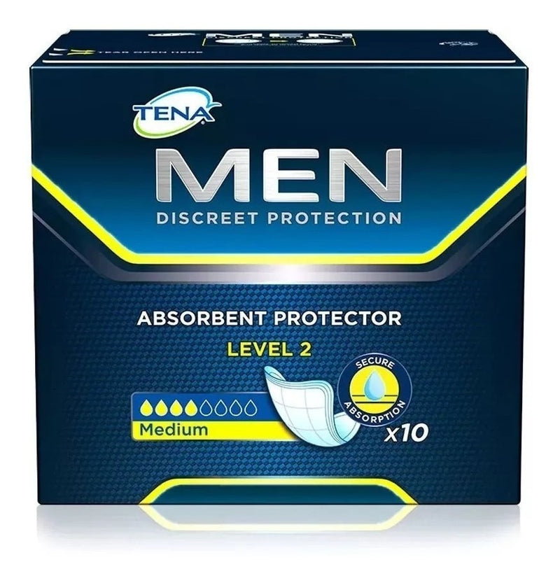 Absorvente Masculino Tena Men Discreet Protection