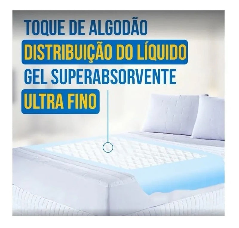 Protetor De Colchão Descartável Higifral G C/ 5 Unidade