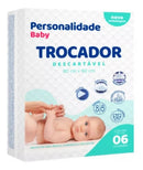 Trocador Protetor Descartável Personalidade Baby 6 Unidades Gênero Sem Gênero Tamanho Único 80cm X 60cm