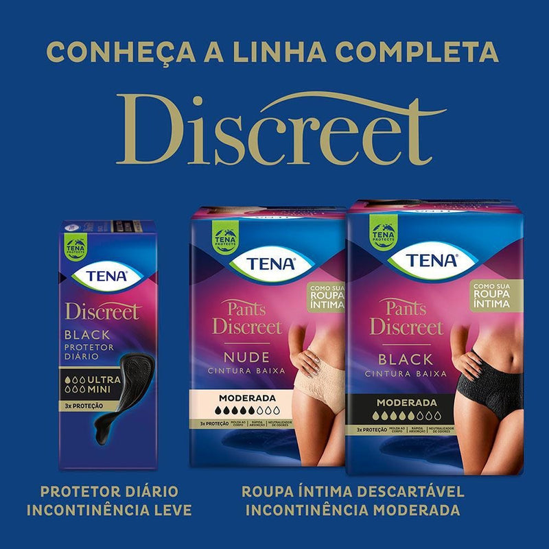 Fralda Geriátrica Descartável Tena Pants Discreet Nude