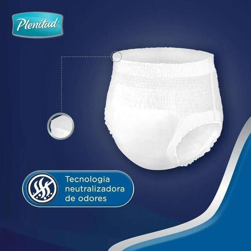 Fralda Geriátrica Descartável Plenitud Protect Plus 16 unidades