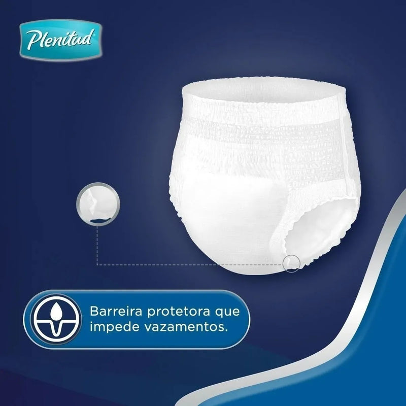 Fralda Geriátrica Descartável Plenitud Protect Plus 16 unidades