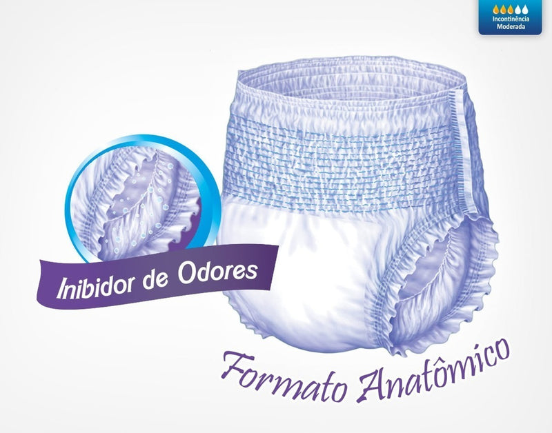 Fralda Geriátrica Descartável Higifral Pants