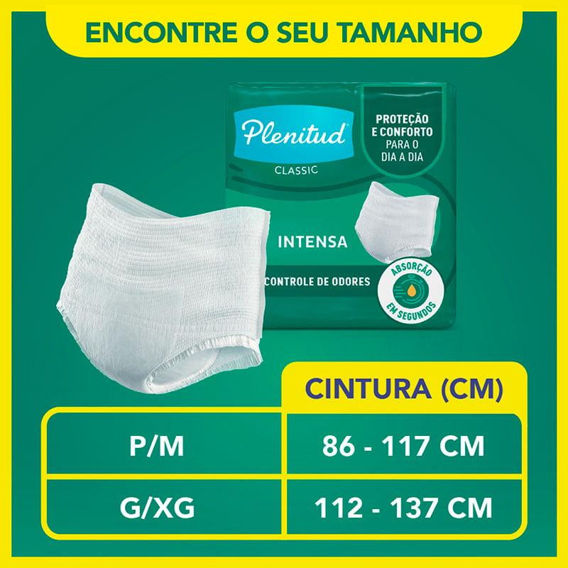 Fralda Geriátrica Descartável Plenitud Classic