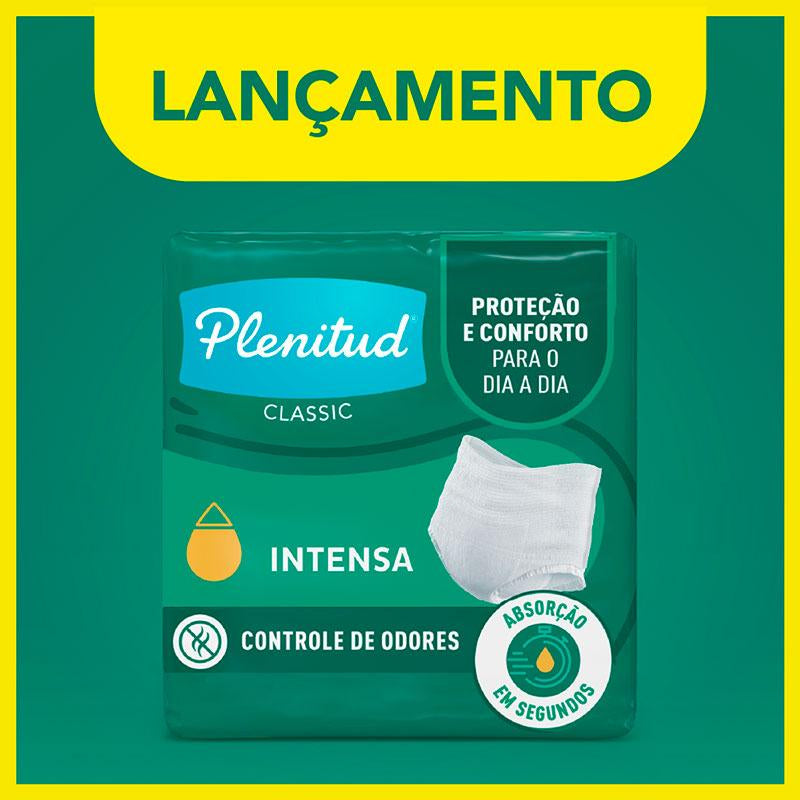 Fralda Geriátrica Descartável Plenitud Classic