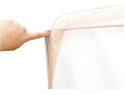 Senior Care Protetor Colchão Solteiro Impermeável Silicone Lençol Vinil