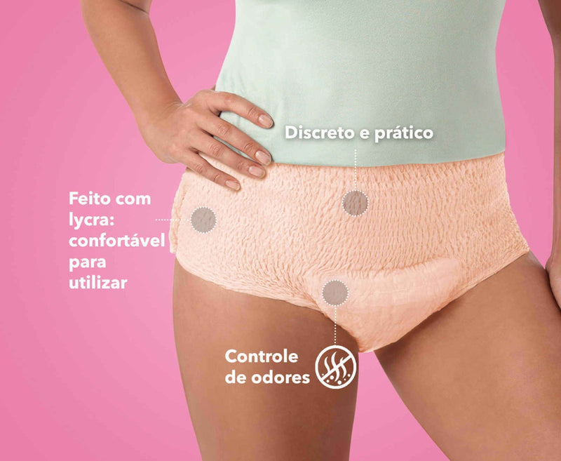 Fralda Geriátrica Descartável Plenitud Femme