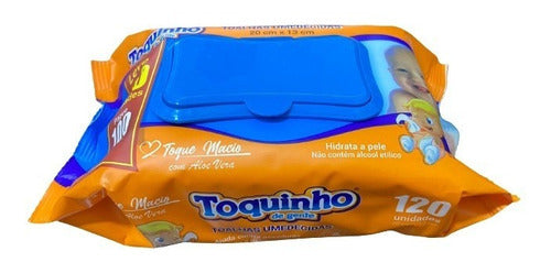 Toalhinhas Lenços Umedecidas Toquinho De Gente C/120 Lenços
