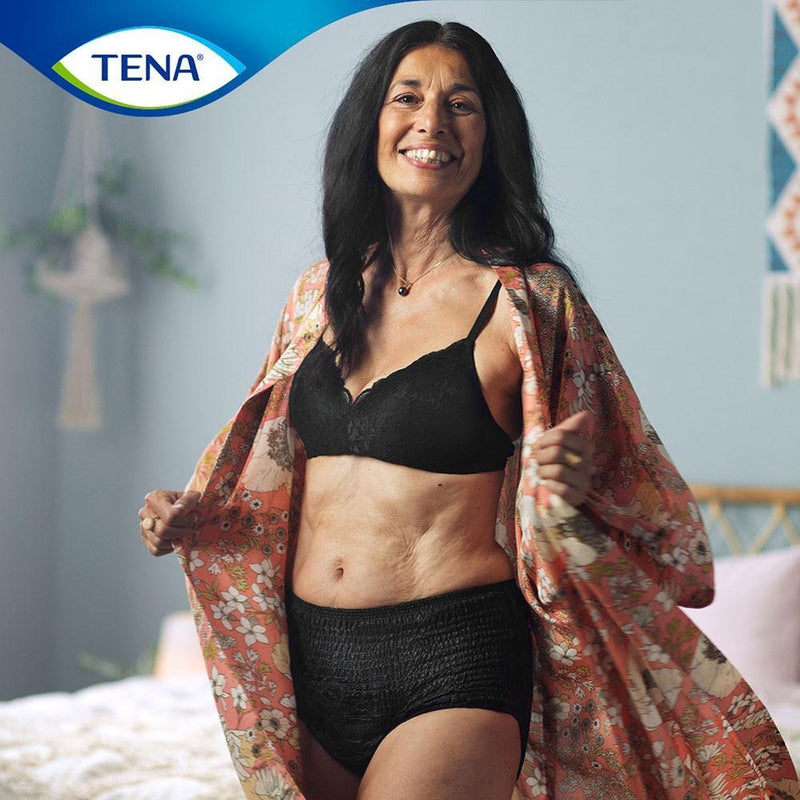 Fralda Geriátrica Descartável Tena Pants Discreet Black