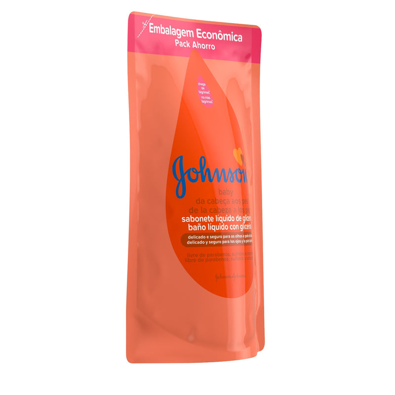 Sabonete Líquido Johnson's Baby Glicerina Sabonete Líquido De Glicerina Em Líquido 180 Ml