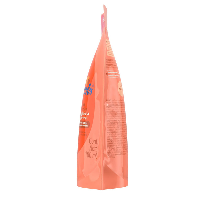Sabonete Líquido Johnson's Baby Glicerina Sabonete Líquido De Glicerina Em Líquido 180 Ml