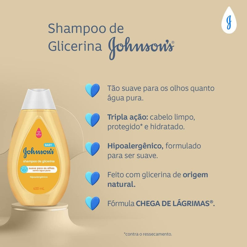 Shampoo Regular Johnson's Baby 200ml