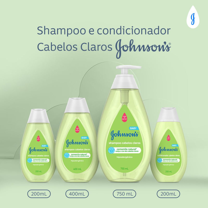 Condicionador Baby Cabelos Claros 200ml Johnson's