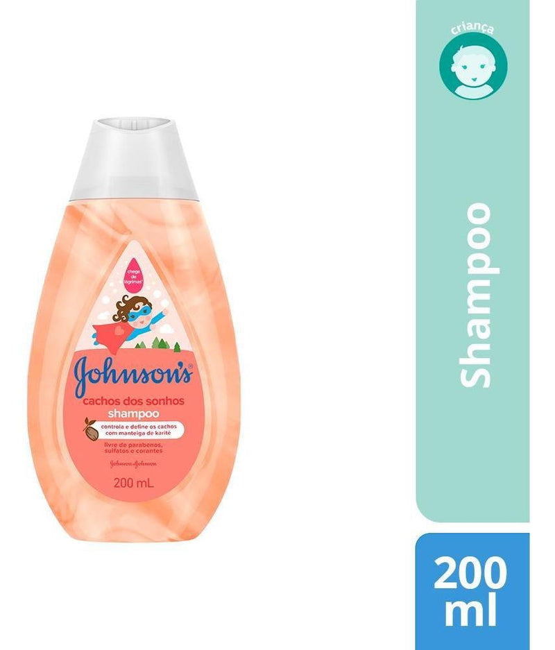 Shampoo Cachos Dos Sonhos Johnson's Baby 200ml