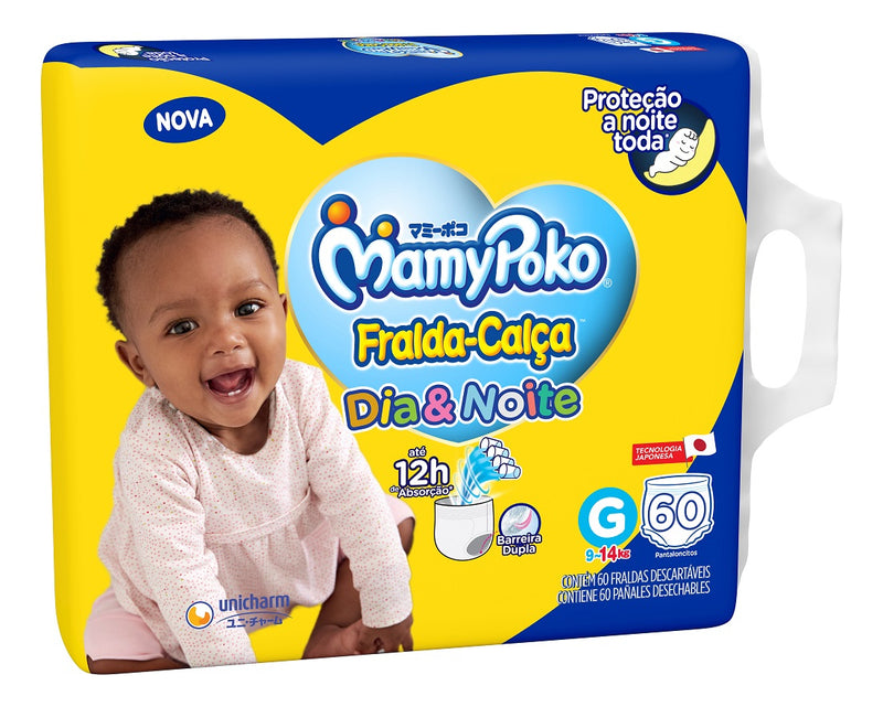 Fralda Calça Mamypoko Dia&noite Giga