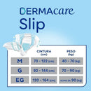 Fralda Geriátrica Descartável Tena Dermacare Slip