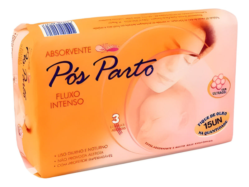 Absorvente Pós Parto Ultragel Karisma - Com 15 Absorventes