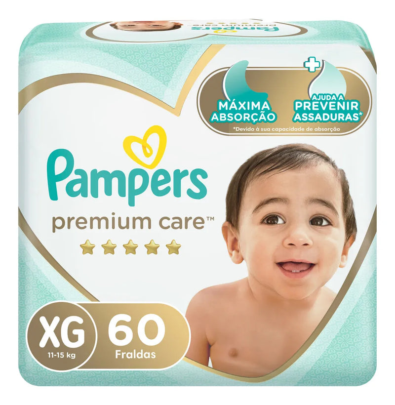 Fralda Pampers Premium Care Bag