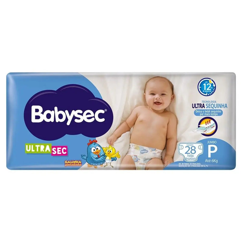 Fralda Babysec Galinha Pintadinha Jumbo