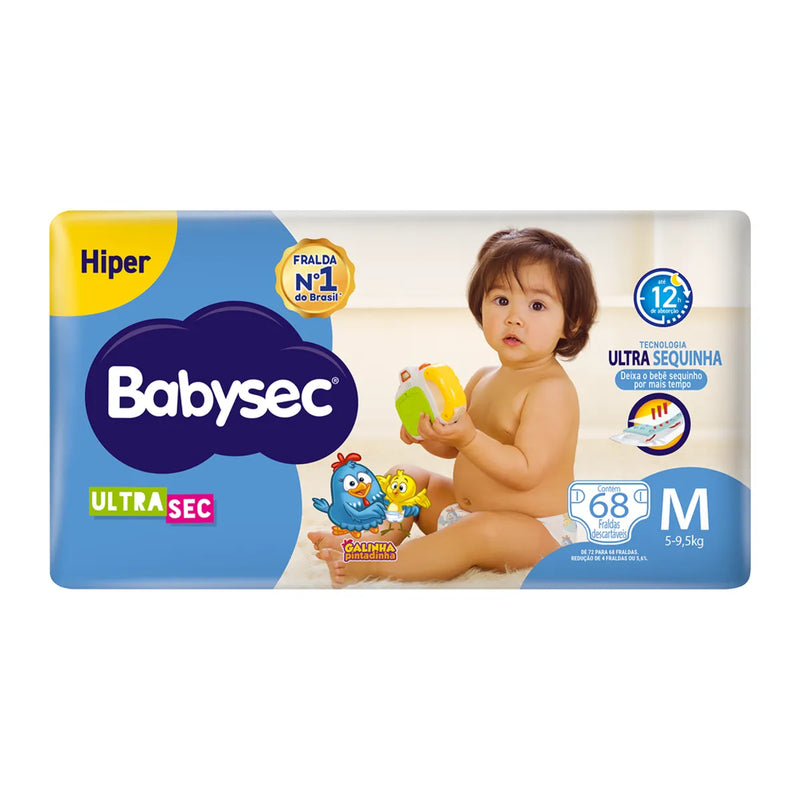 Fralda Babysec Galinha Pintadinha Hiper