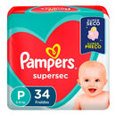 Fralda Descartável Pampers Supersec