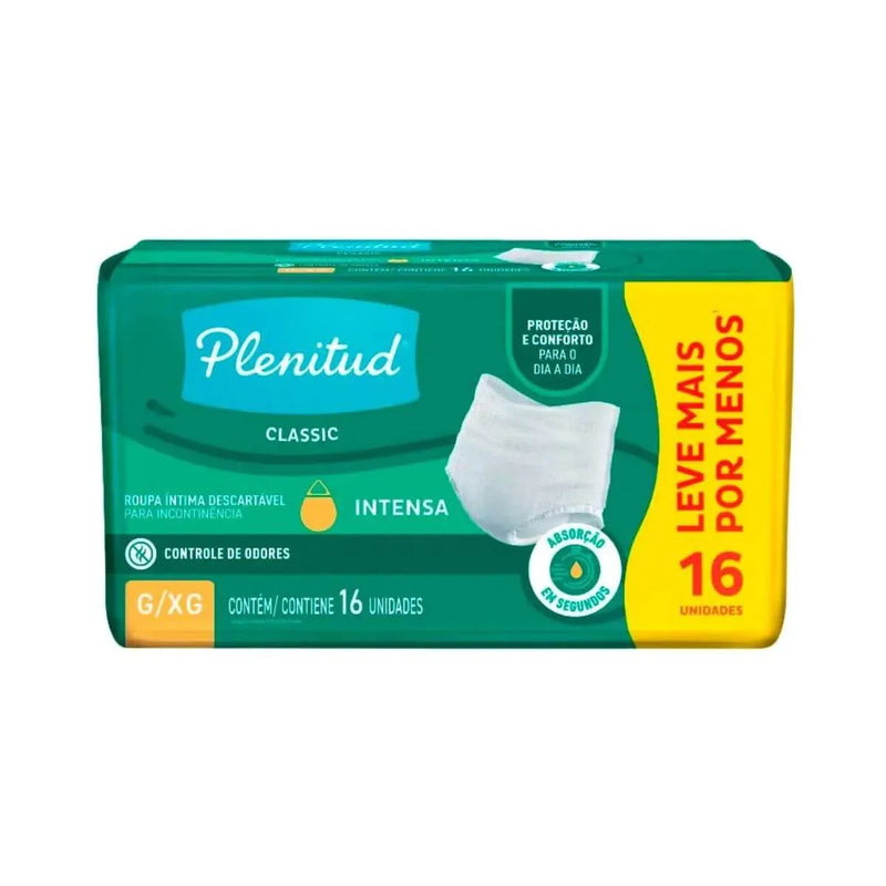 Fralda Geriátrica Descartável Plenitud Classic