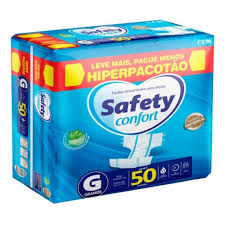 Fralda Geriátrica Descartável Safety Confort Hiper