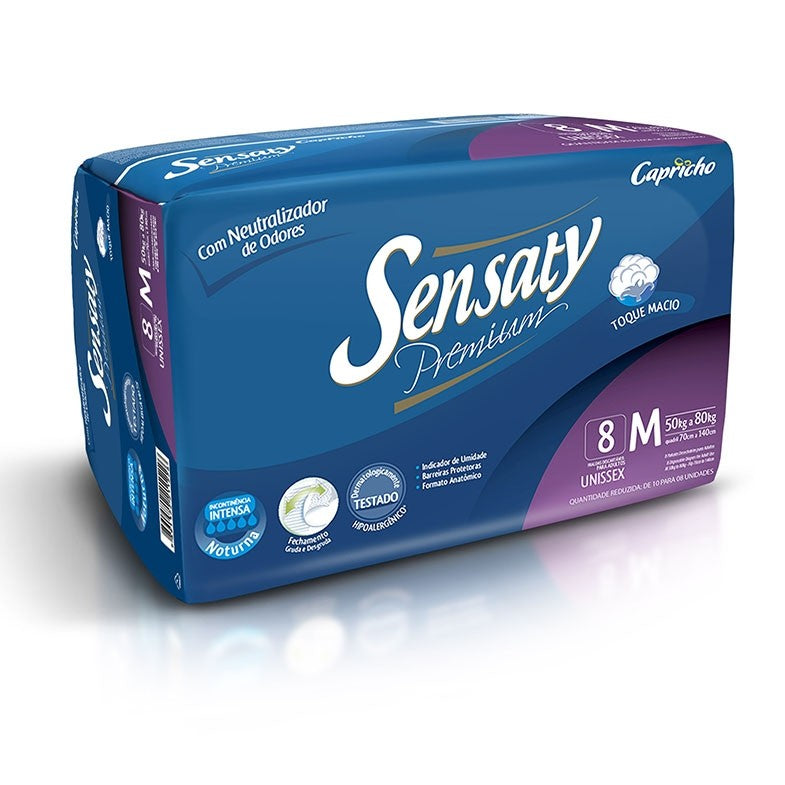 Absorvente Geriatrico Sensaty Premium Jumbo