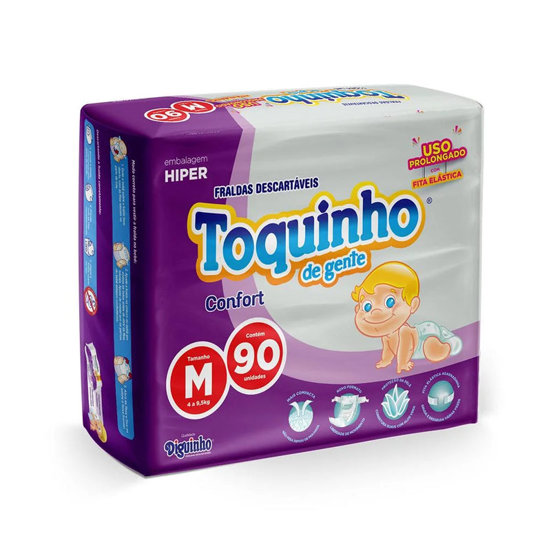 Fralda Toquinho de Gente  Confort Hiper
