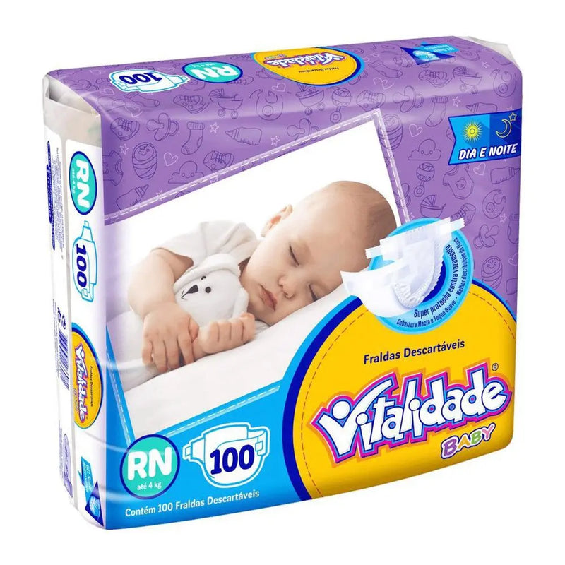 Fralda Descartável Vitalidade Baby